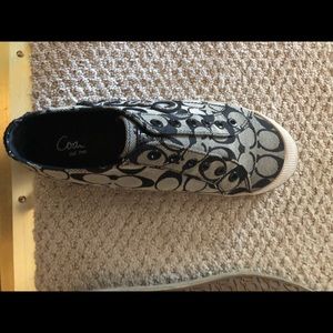 Coach slip ons
